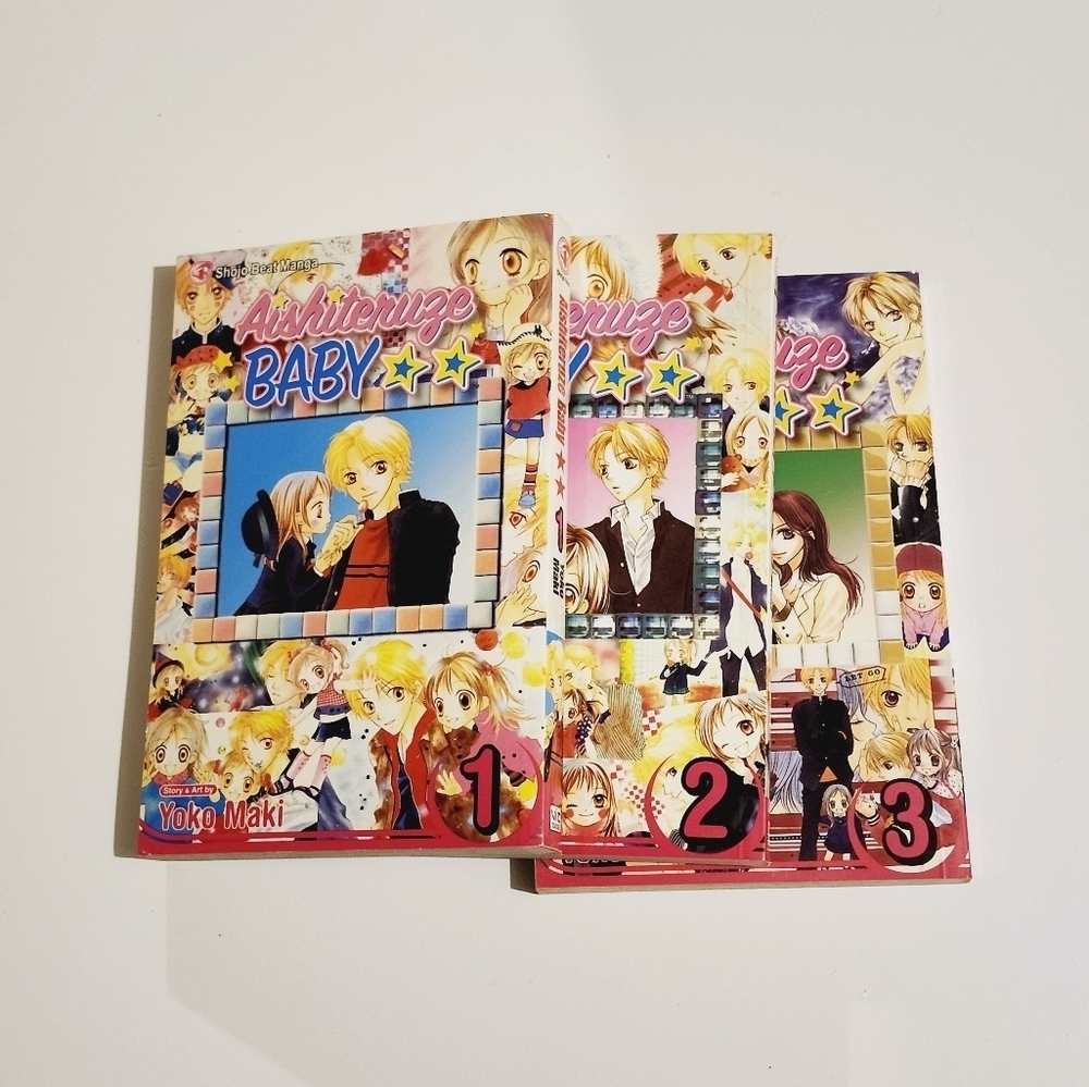 Aishiteruze Baby Manga - Volumes 1-3 - Books